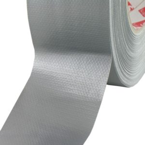 Accessoire Adhésif Plyéthylene Toilé gris 50mm x 50m